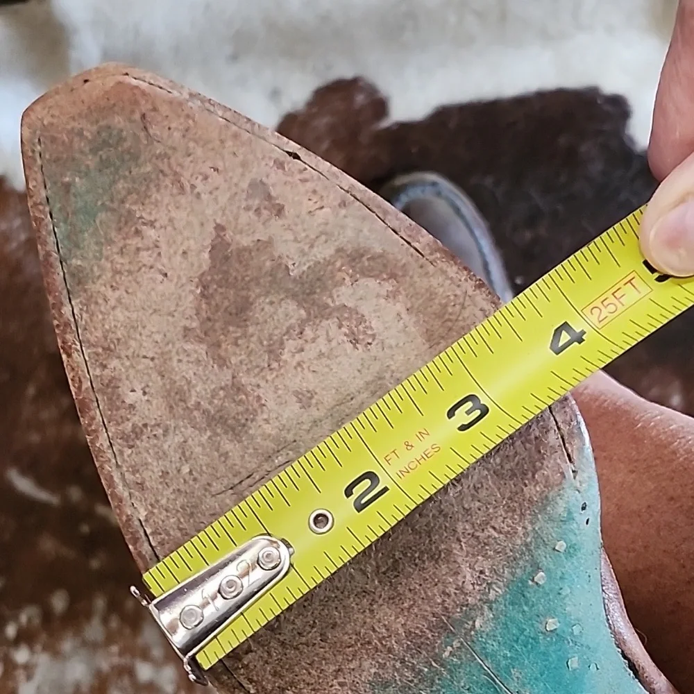 Lane Spring Flower Western Boots Size 9.5M - Picture 6 of 12